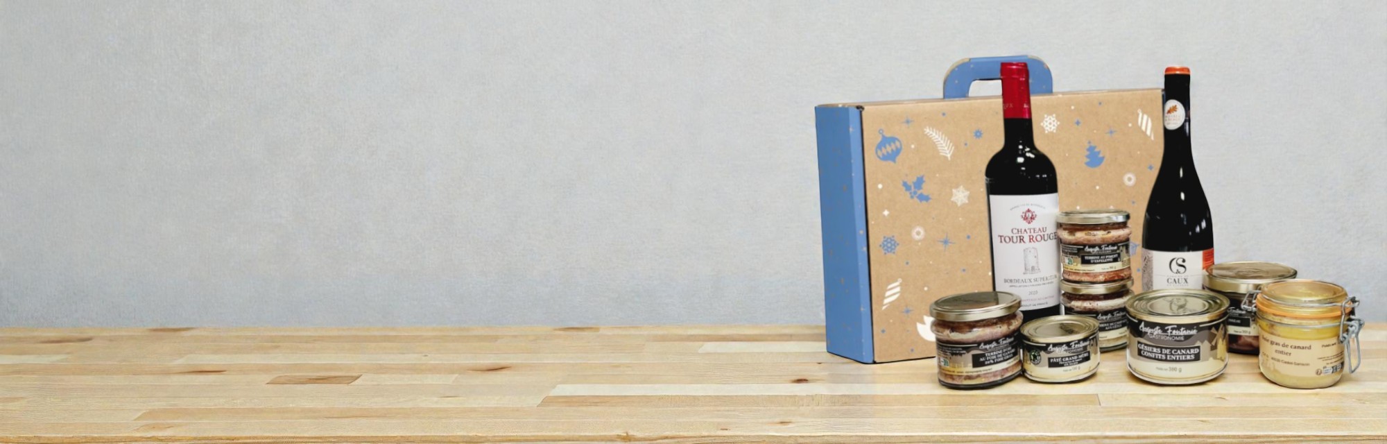 Paniers garnis 100% personnalisable